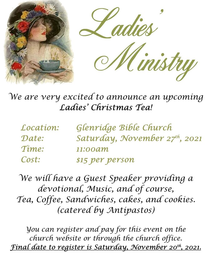 Ladies Victorian Tea 2021