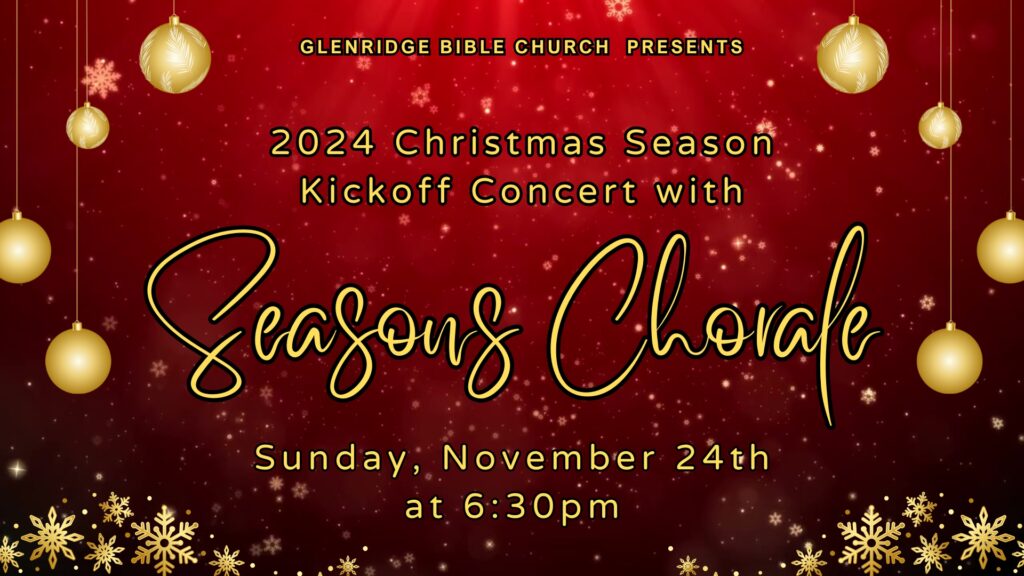 Seasons Chorale
November 24th, 2024
6:30pm