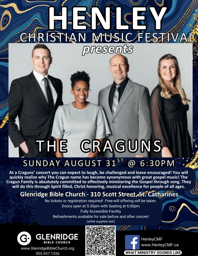 The Craguns
August 31, 2025
6:30pm